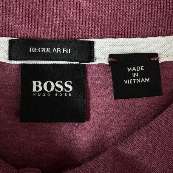 Hugo Boss Men's Piket Mercerised Golf Polo Shirt Men's Size XL - Picture 3 of 10